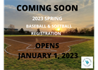 Spring 2023 Baseball & Softball