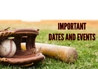 SAVE THE DATES...